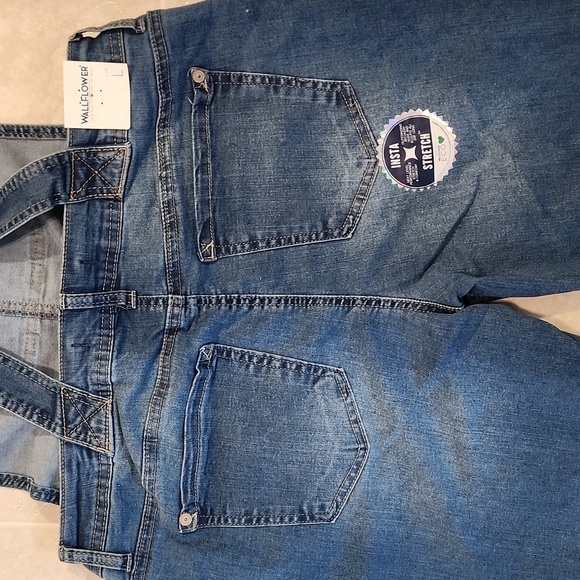 NWT Wallflower womens overalls size L insta stretch - Picture 7 of 7